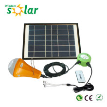 Alto brillo recargable LED solar luz solar luz de emergencia